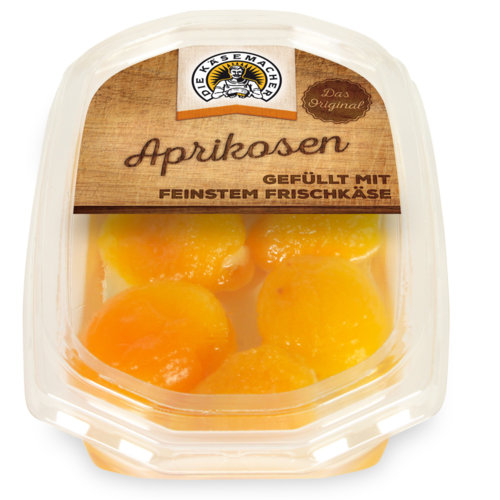 Apricots filled with fresh cheese
