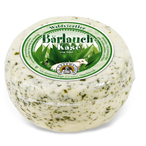 Waldviertler sheep's milk cheese with wild garlic