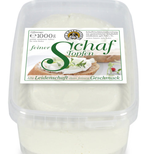 Curd from sheep´s milk