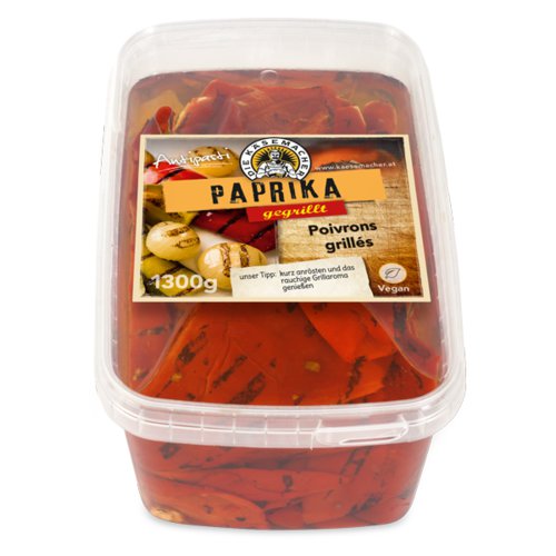 Paprika gegrillt