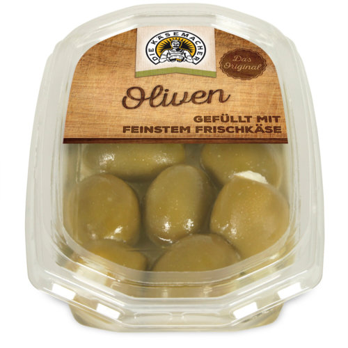 Olives filled with fresh cheese